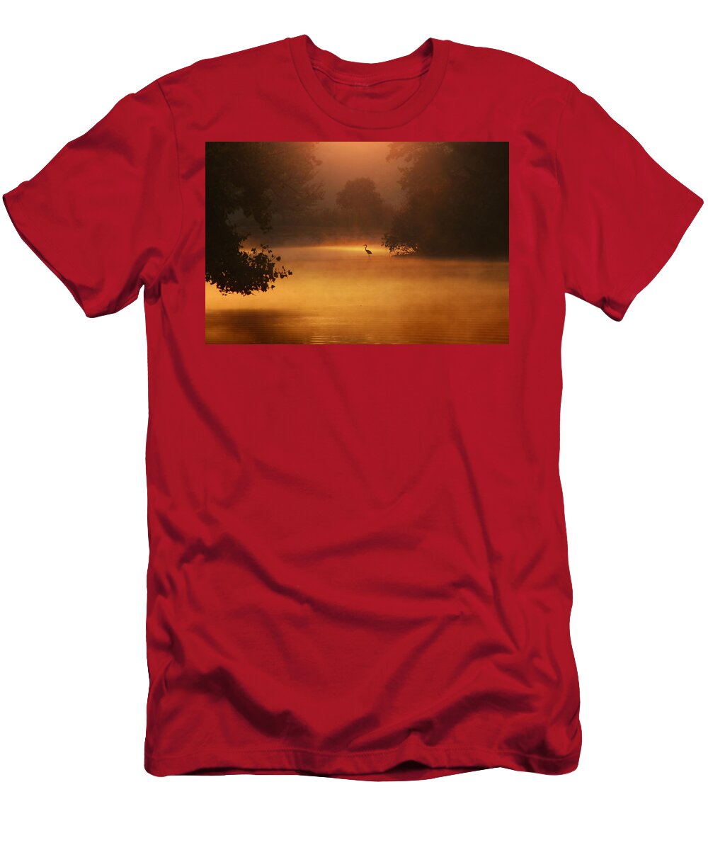  T-Shirt featuring the photograph At Peace by Rob Blair