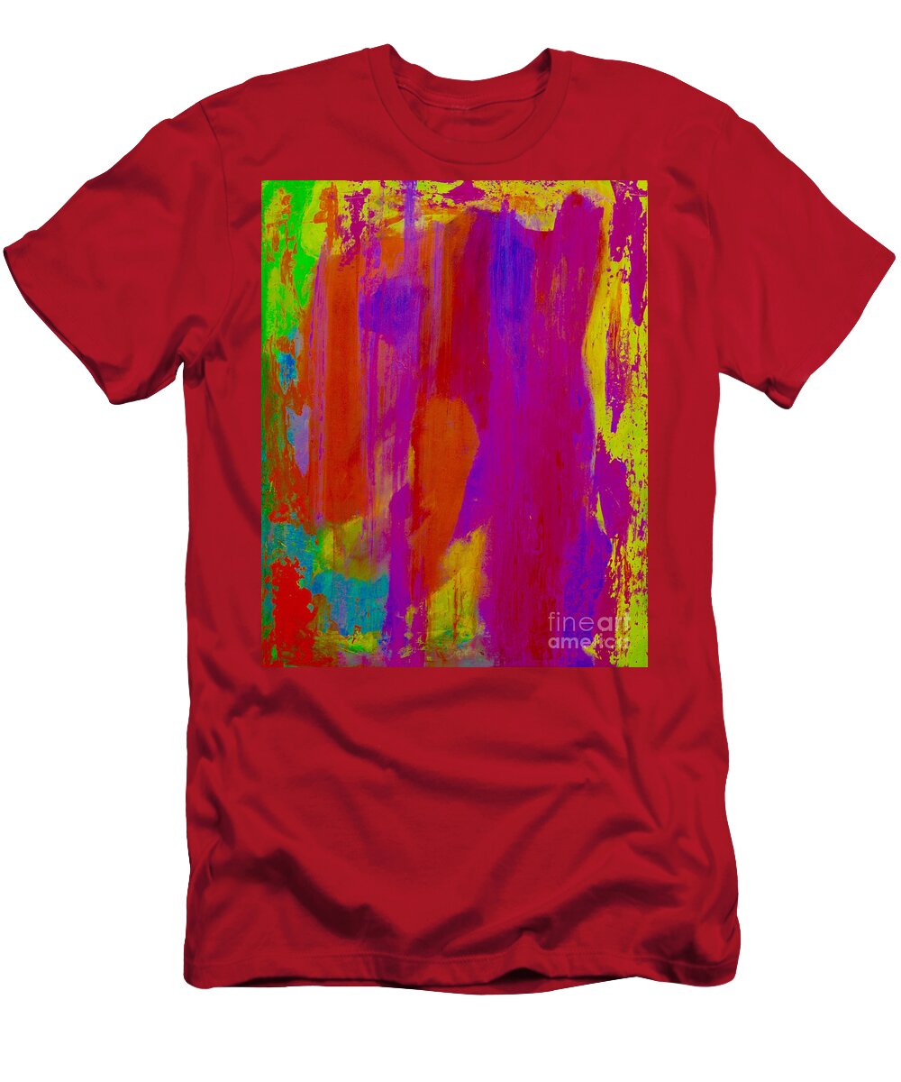Abstract Painting T-Shirt featuring the painting Backstage by Catalina Walker