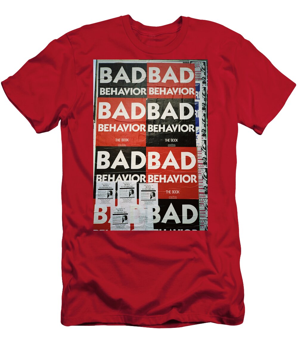 Bad Behavior T-Shirt featuring the photograph Bad Behavior by Frank DiMarco