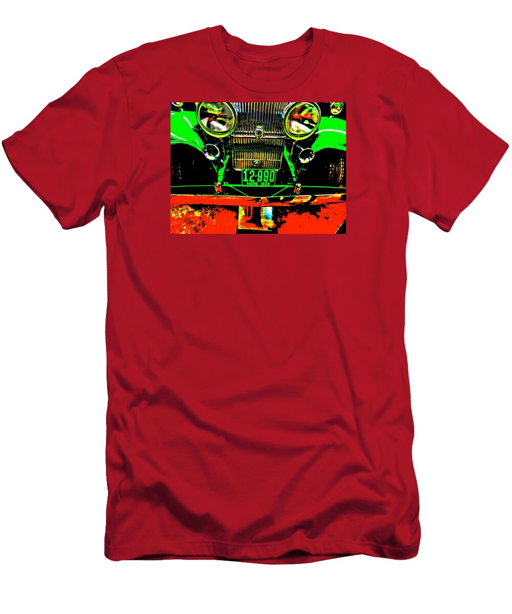 Bahre Car Show T-Shirt featuring the photograph Bahre Car Show II 21 by George Ramos