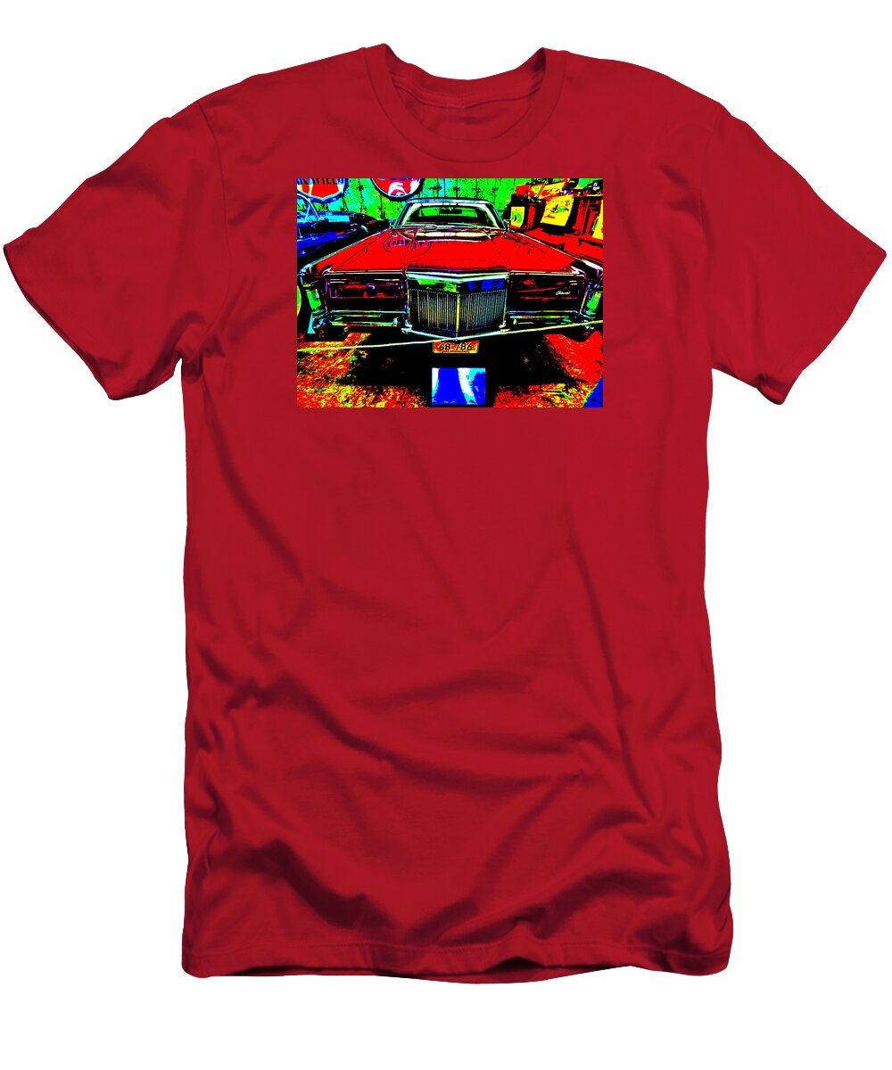 Bahre Car Show T-Shirt featuring the photograph Bahre Car Show II 38 by George Ramos