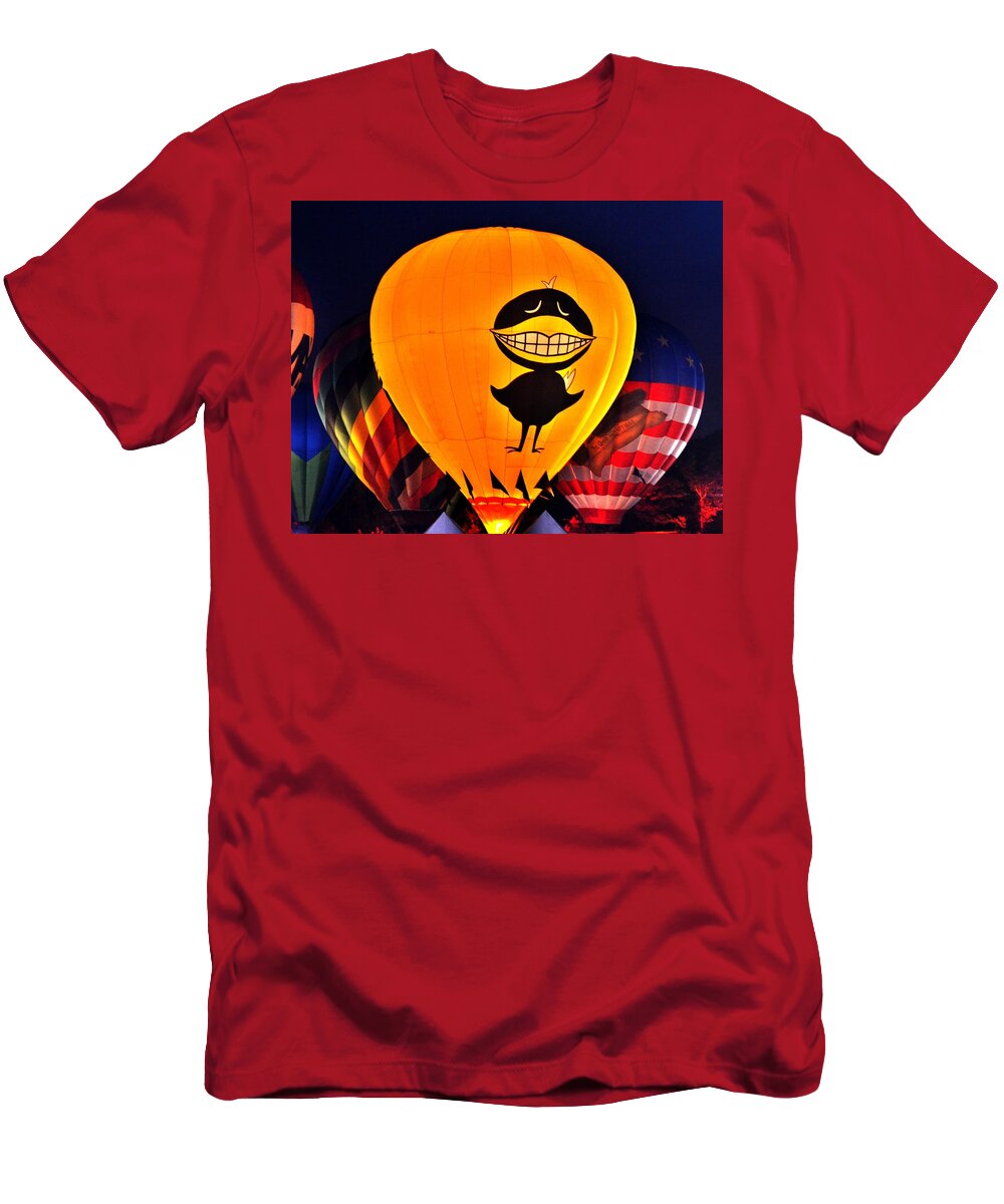 Balloons T-Shirt featuring the photograph Balloon Festival by Eileen Brymer