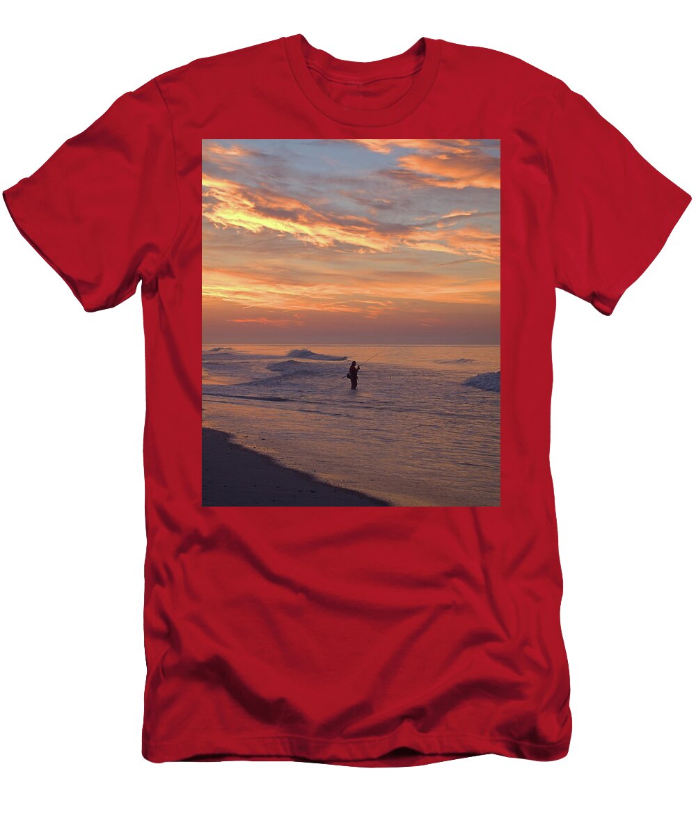 Seas T-Shirt featuring the photograph Bassing I I I by Newwwman