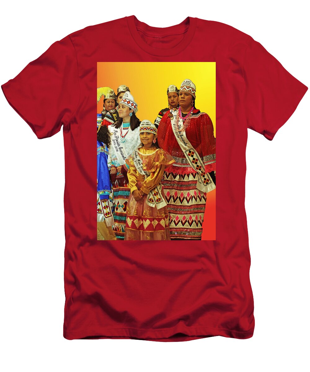 Native Americans T-Shirt featuring the photograph Beauties Grand Entrance by Audrey Robillard