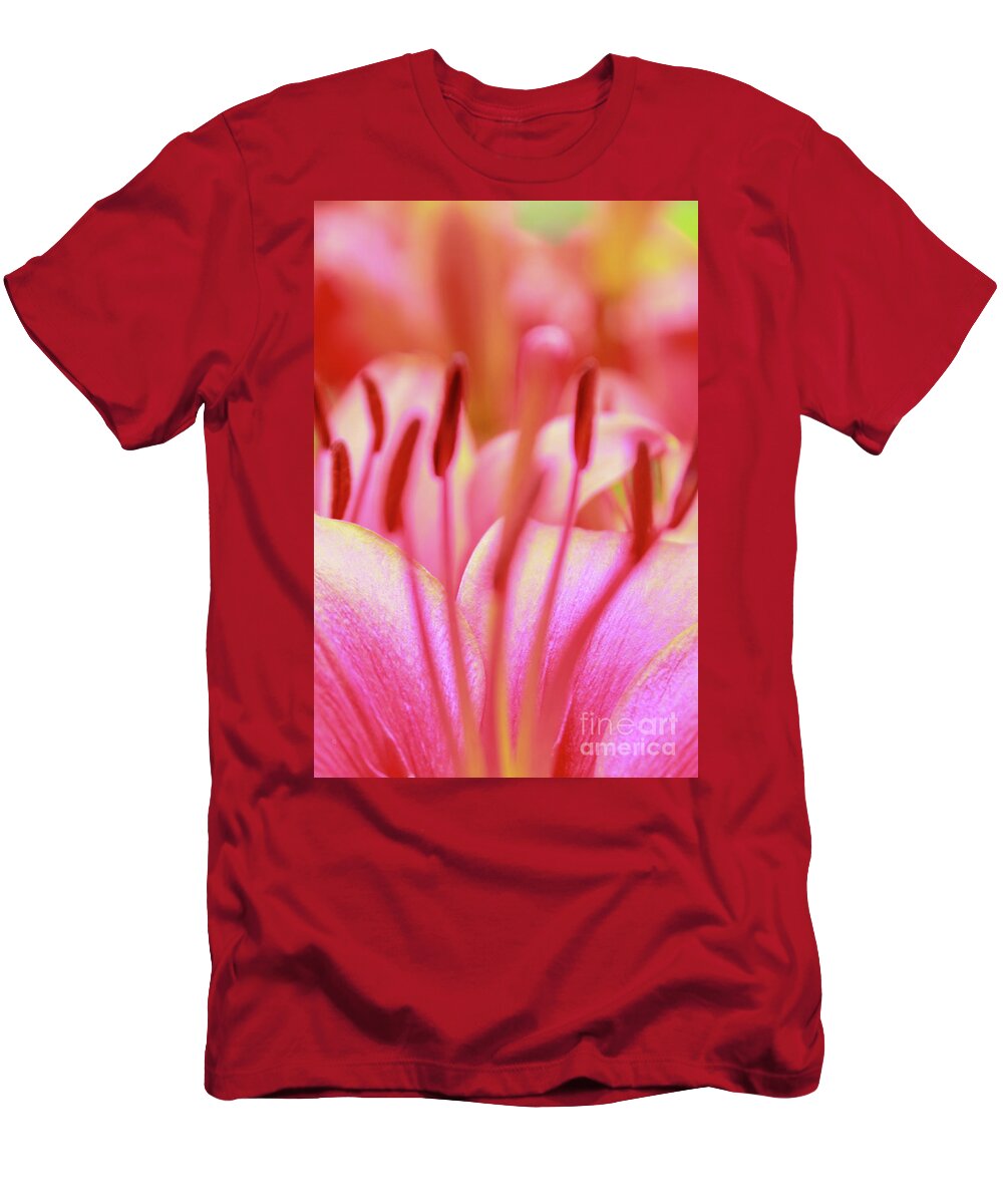 Flower T-Shirt featuring the photograph Born to Blush by Becqi Sherman
