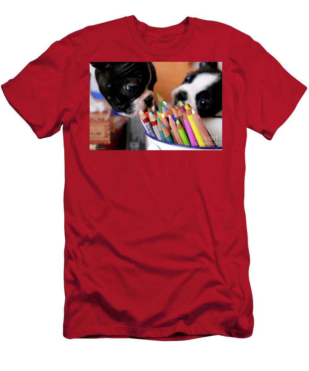 Animals T-Shirt featuring the photograph Bright Points by Susan Herber