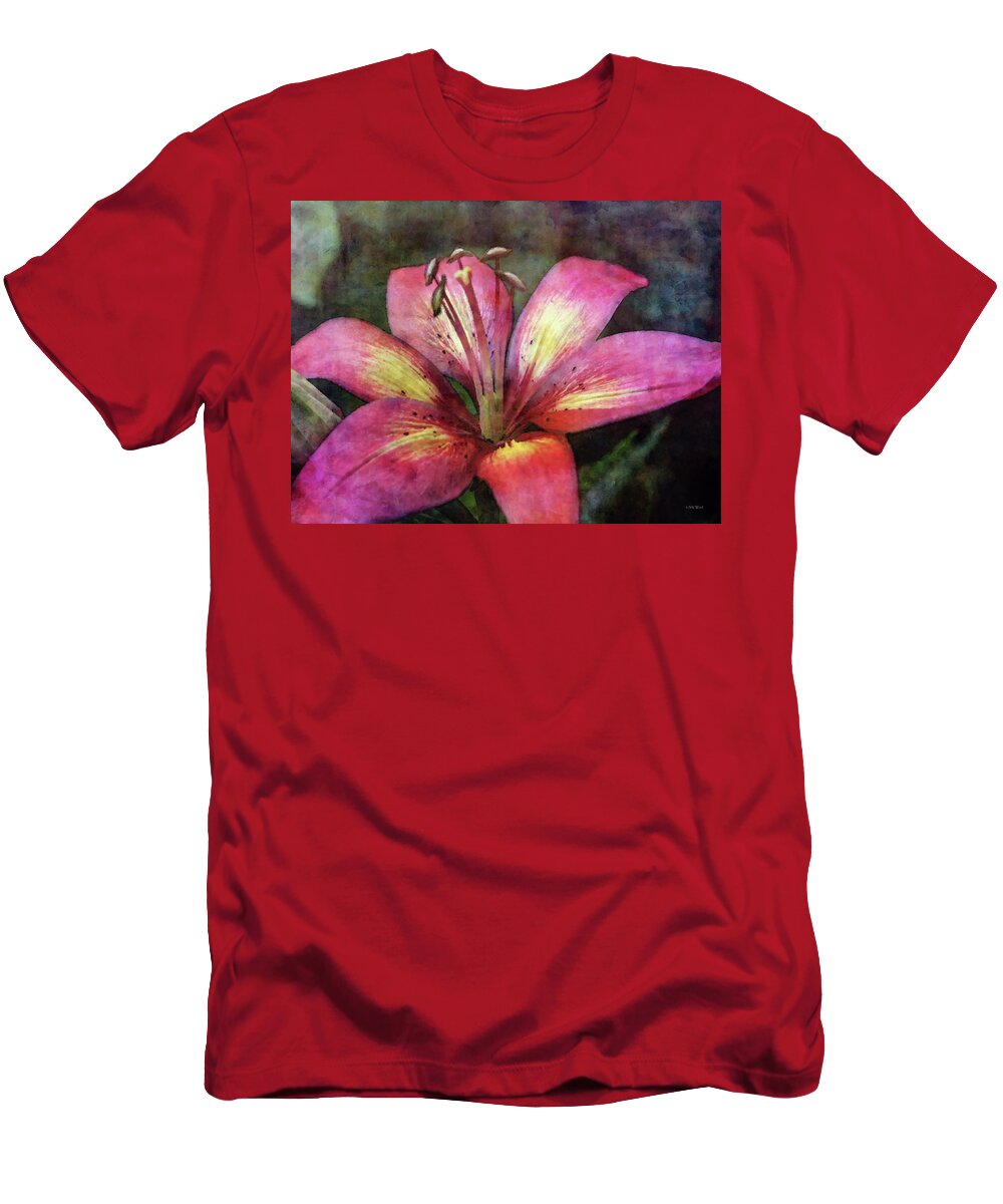 Impressionist T-Shirt featuring the photograph Brushed 3454 IDP_2 by Steven Ward