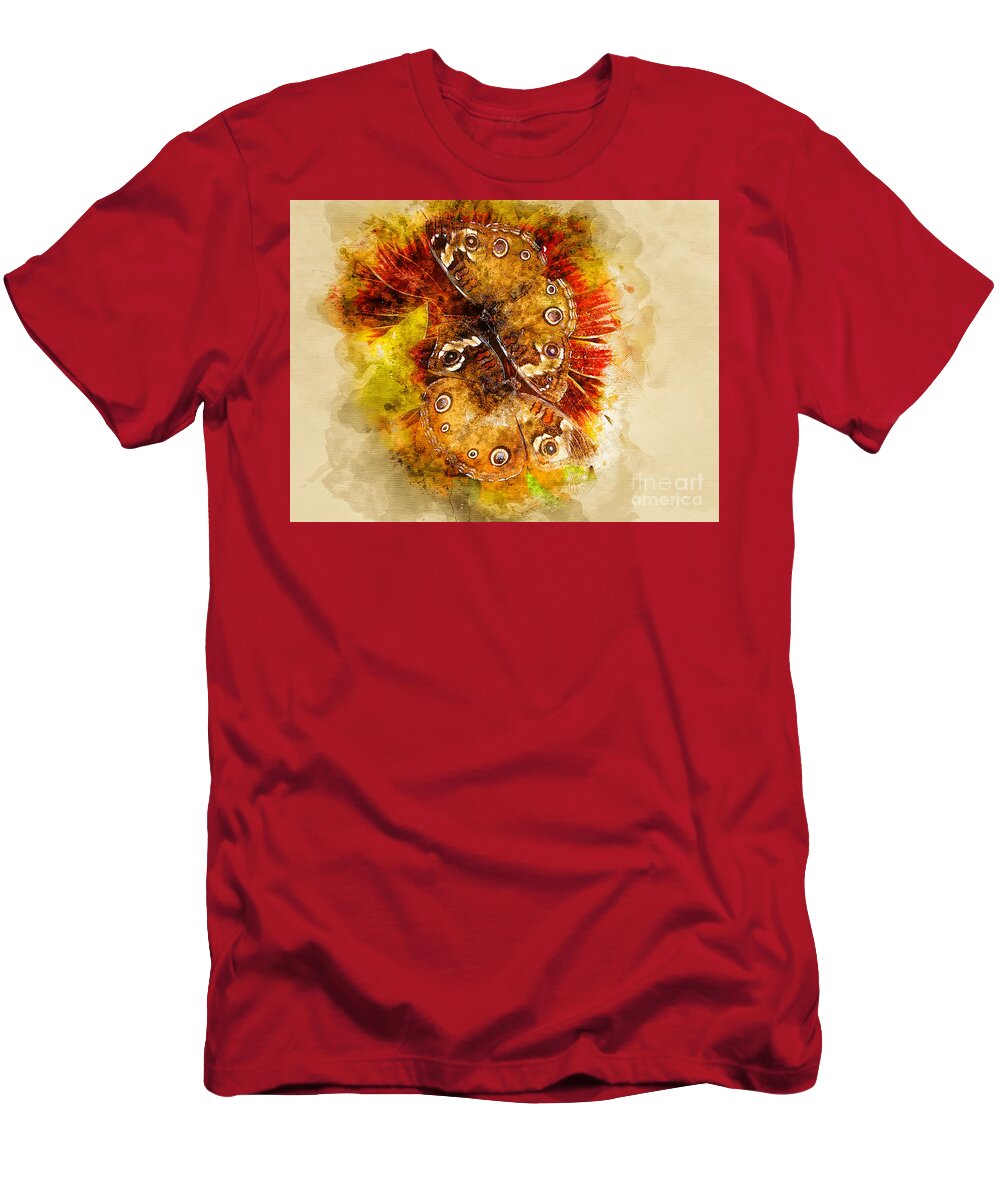  T-Shirt featuring the photograph Butterflying by Jack Torcello