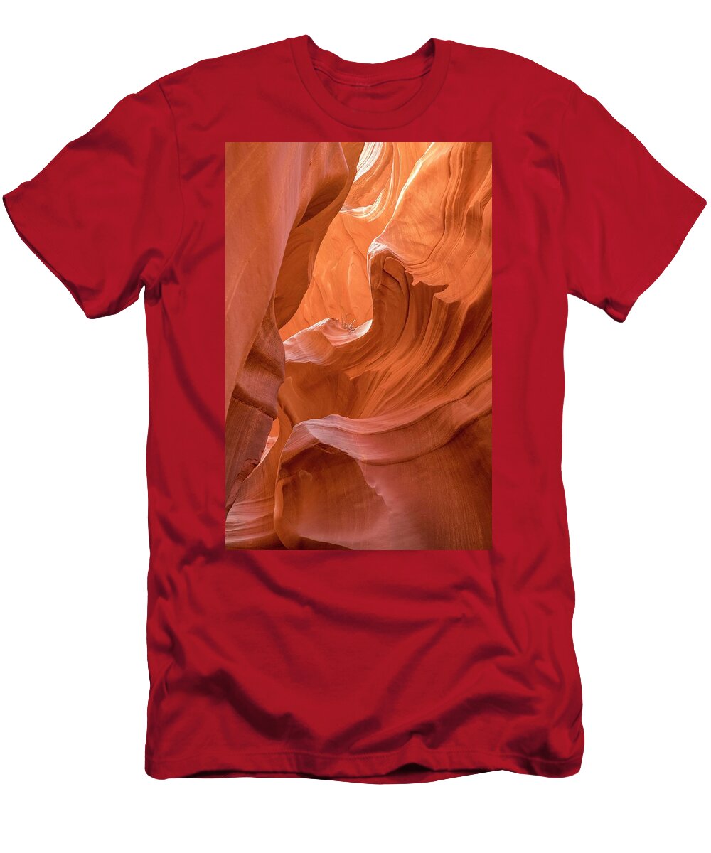 Antelope Canyon T-Shirt featuring the photograph Canyon Beauty by Jeanne May