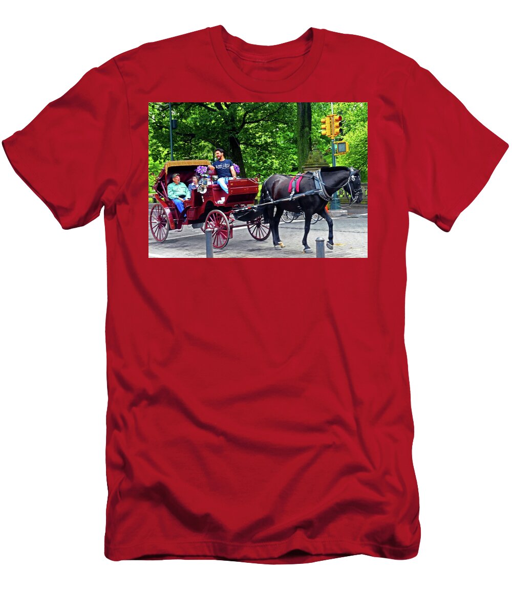 Central Park T-Shirt featuring the photograph Central Park 5 by Ron Kandt