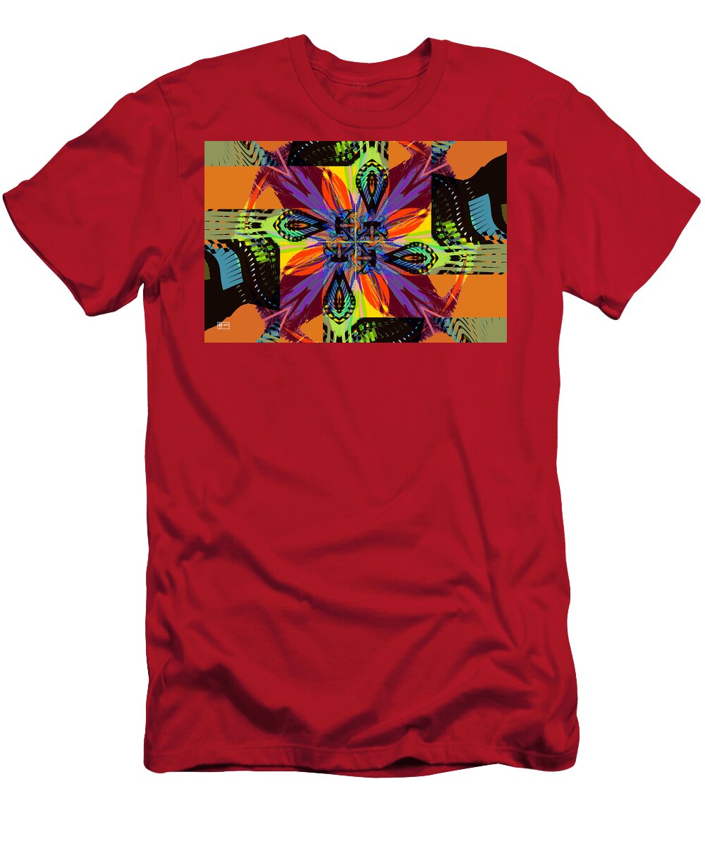 Abstract T-Shirt featuring the digital art Concession Speech by Jim Pavelle