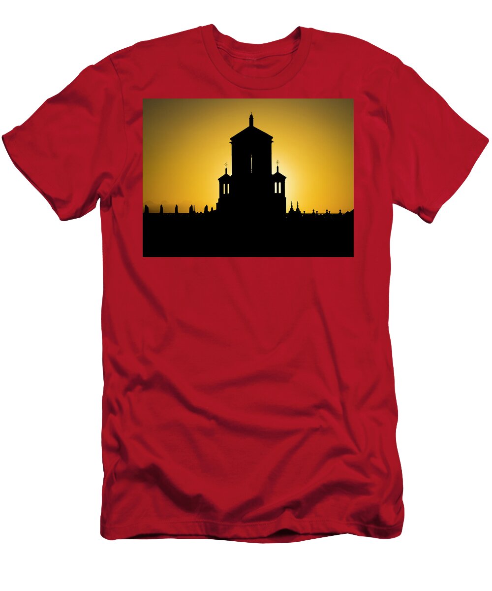 Cuba T-Shirt featuring the photograph Cuban landmark. by Usha Peddamatham