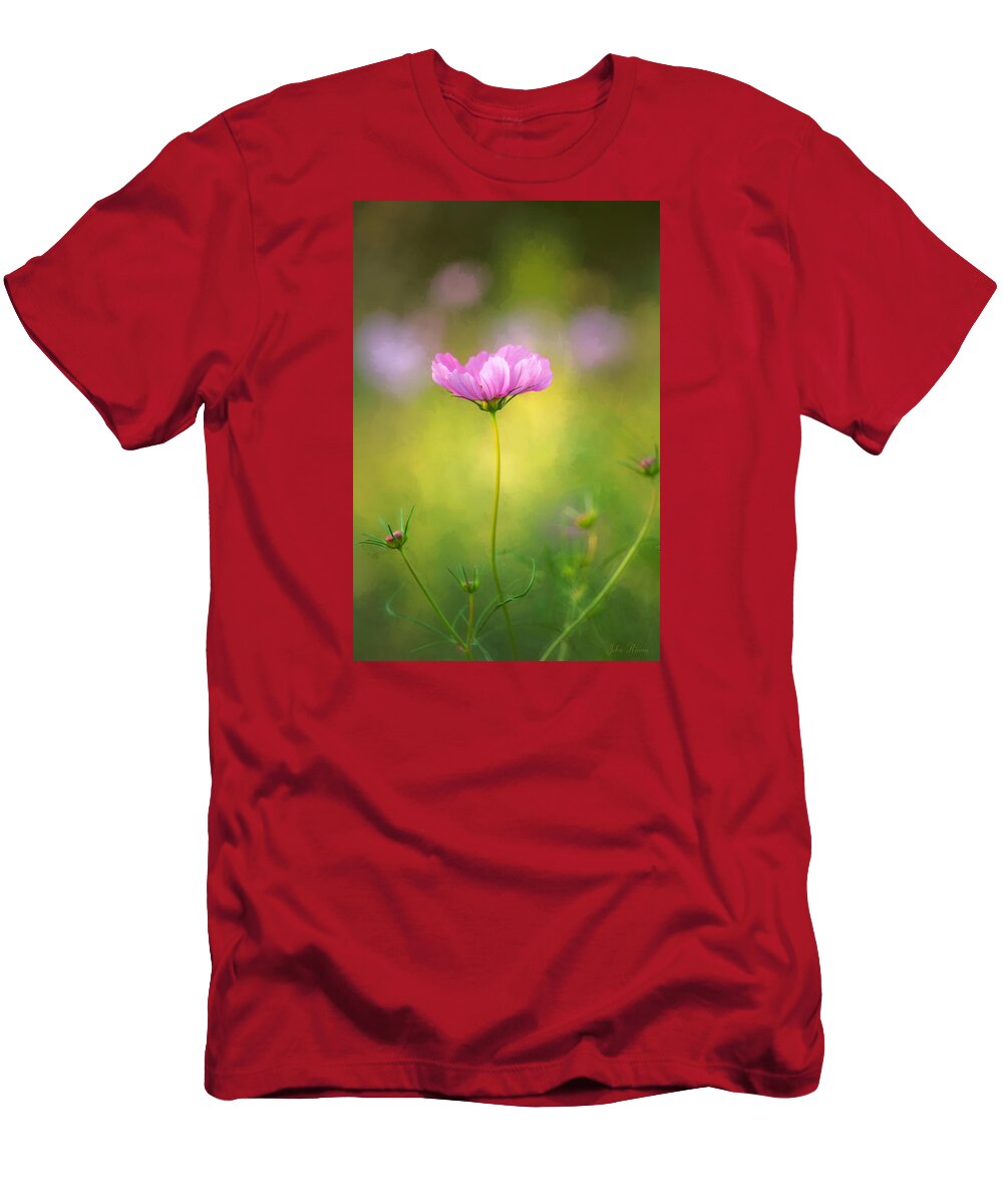 Flower T-Shirt featuring the photograph Delicate Beauty by John Rivera