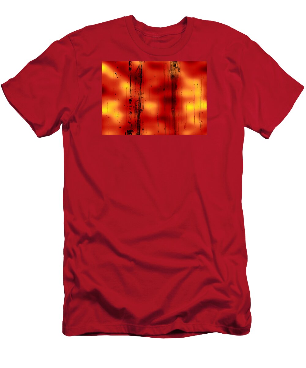 Chaos T-Shirt featuring the digital art Depolymerization by Jeff Iverson