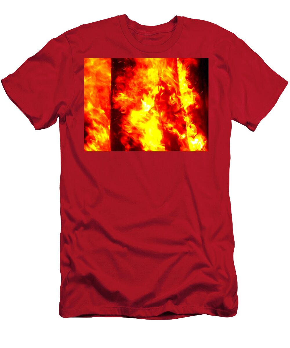 Natural Abstract T-Shirt featuring the photograph Desire by Anna Duyunova