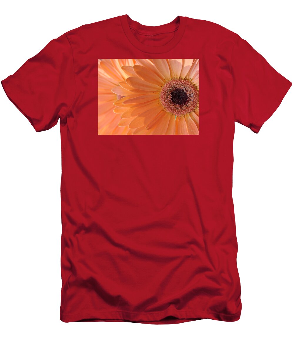 Floral T-Shirt featuring the photograph Double Delight by Mary Halpin
