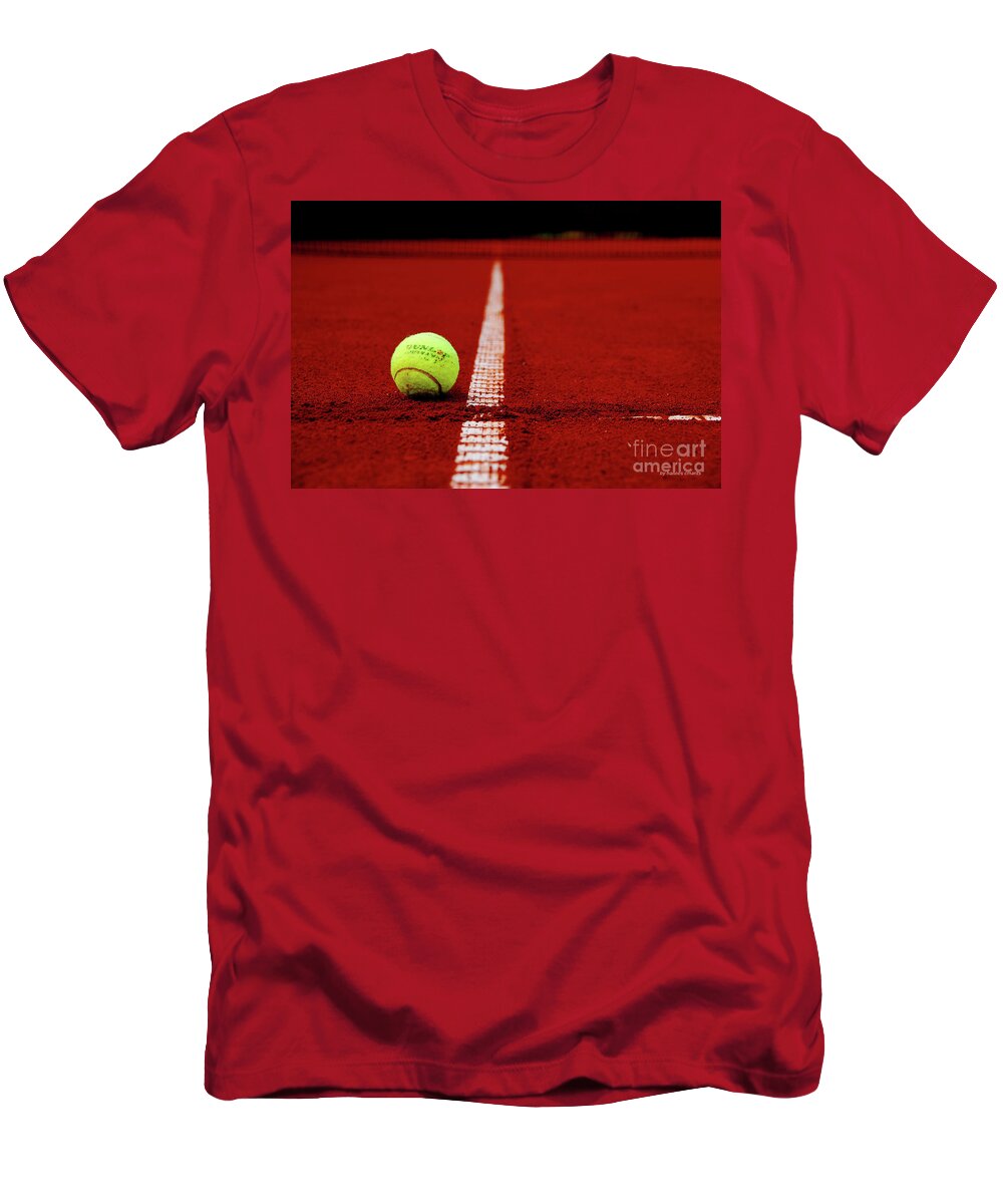 Tennis T-Shirt featuring the photograph Down And Out by Hannes Cmarits