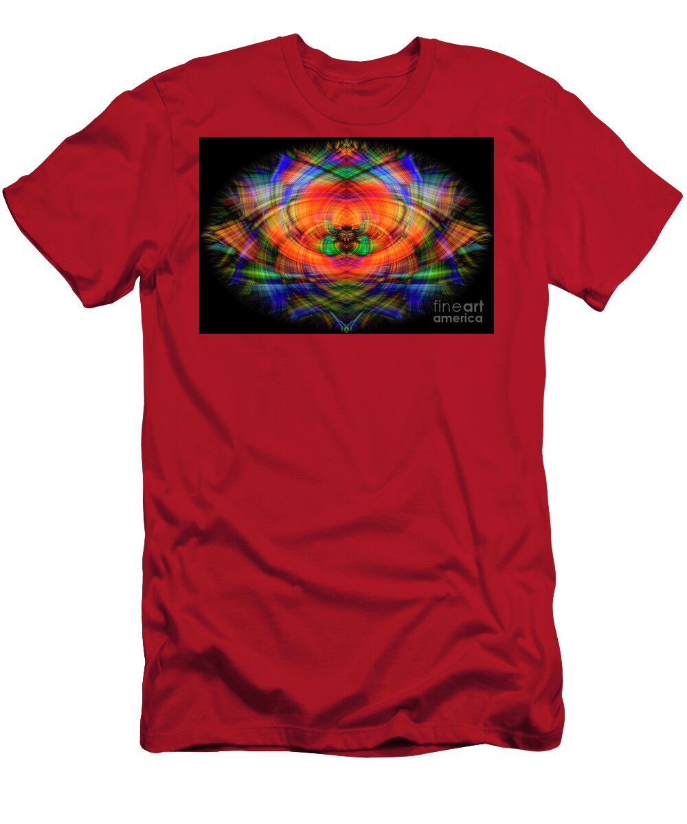 Abstract T-Shirt featuring the photograph Dragon's Nest by Joann Long