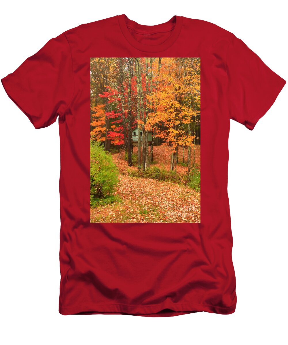 Tree House T-Shirt featuring the photograph Dreamy Tree House by Elizabeth Dow