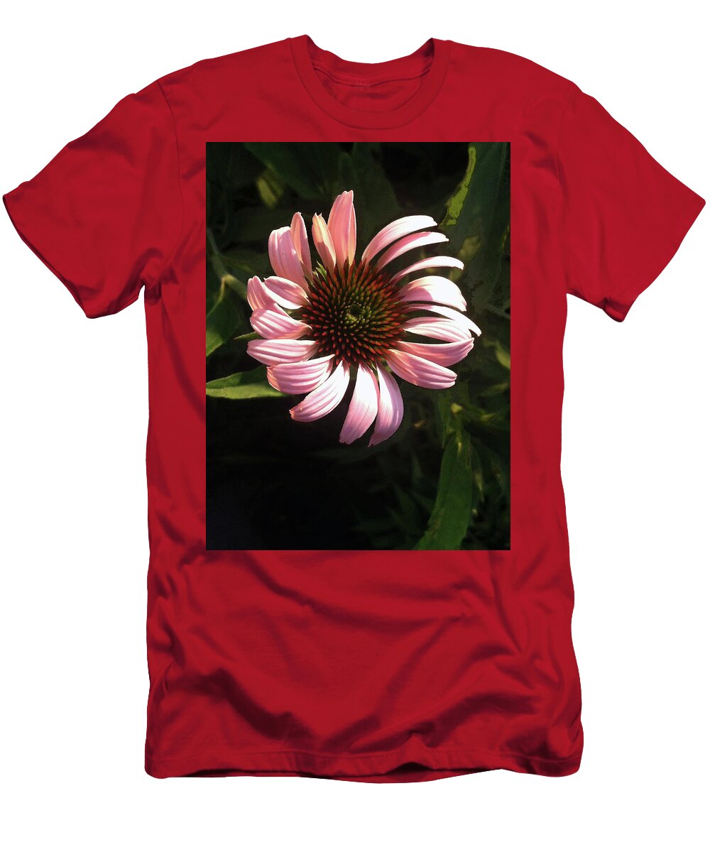 Flower T-Shirt featuring the photograph Echinacea by Steve Karol
