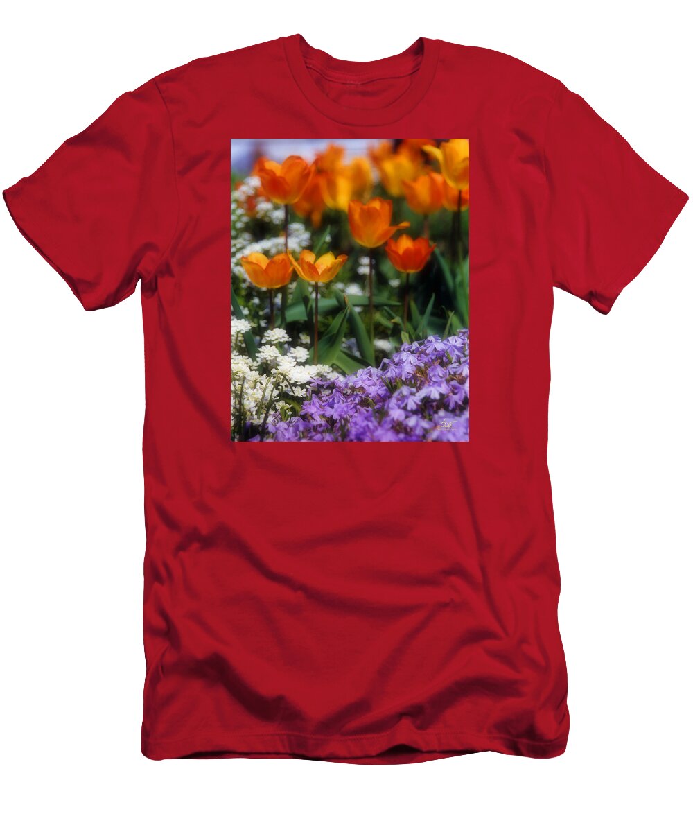 Flowers T-Shirt featuring the photograph Flower Garden by Sam Davis Johnson
