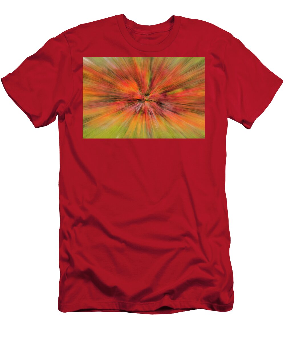Vermont T-Shirt featuring the photograph Foliage Zoomed by Tim Kirchoff