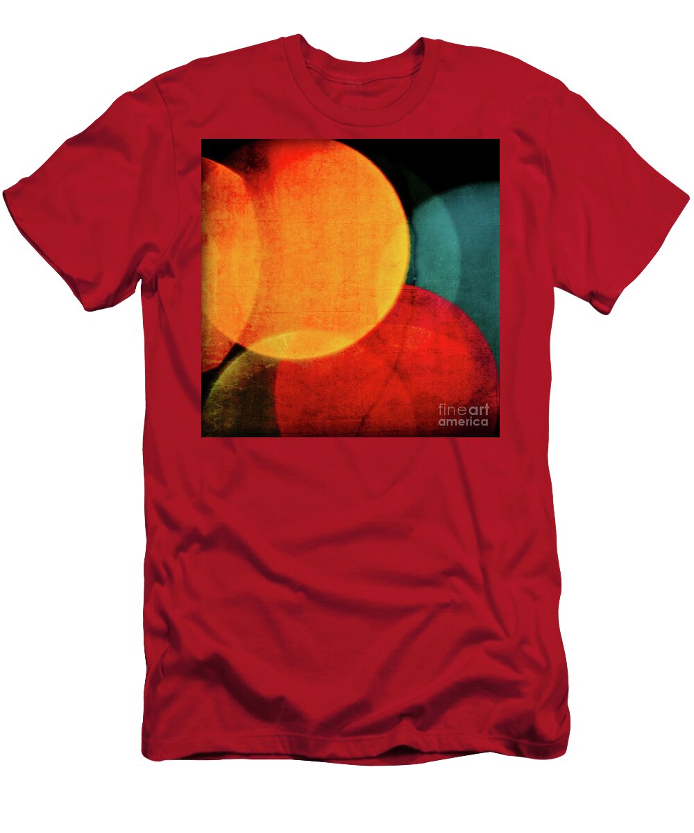 Harvest Moon T-Shirt featuring the photograph Harvest Moons square by Doug Sturgess