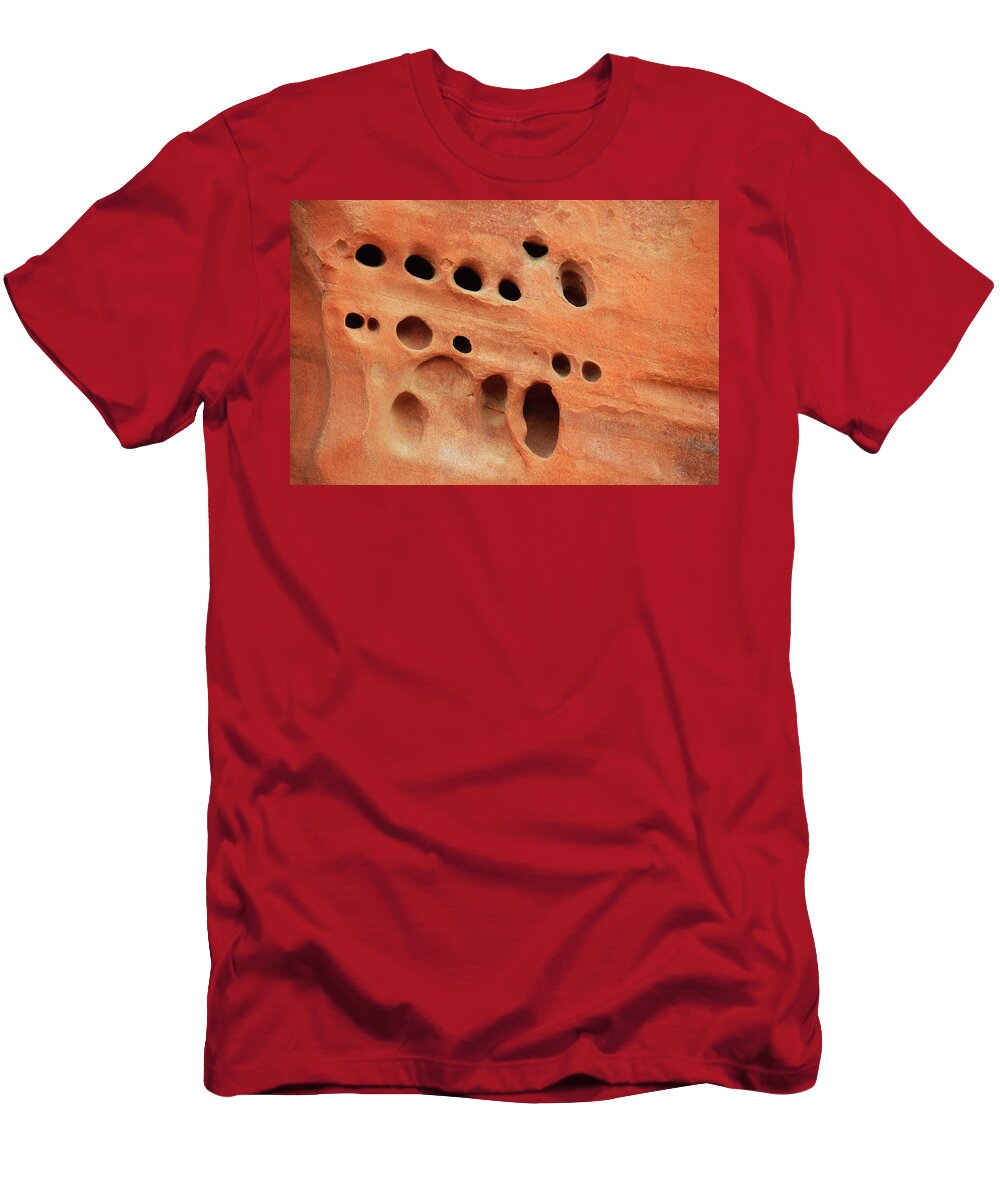 Holes T-Shirt featuring the photograph Holes by Lynellen Nielsen