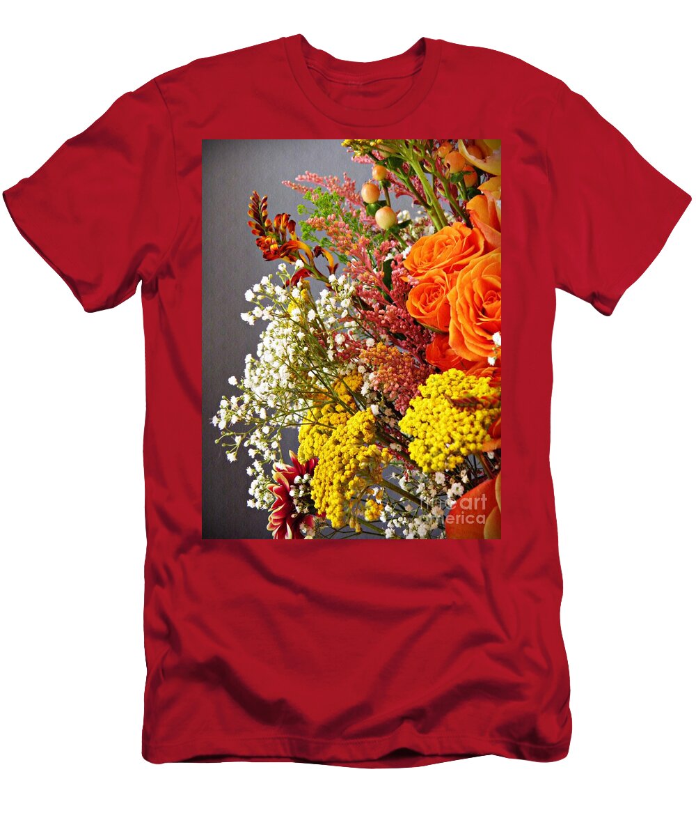 Bouquet T-Shirt featuring the photograph Holy Week Flowers 2017 2 by Sarah Loft