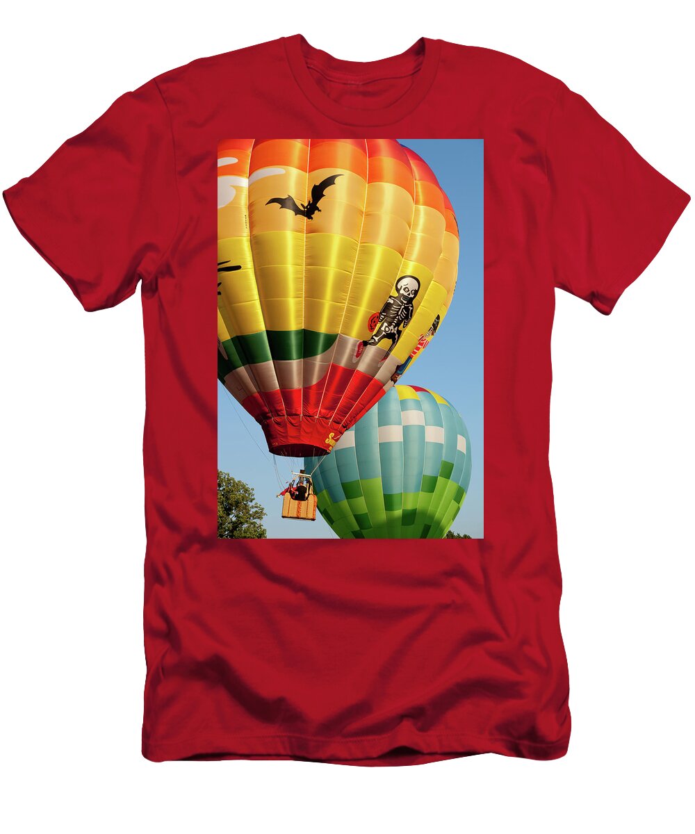 Hot Air Balloon T-Shirt featuring the photograph Hot Air Balloons #5 by Rich S