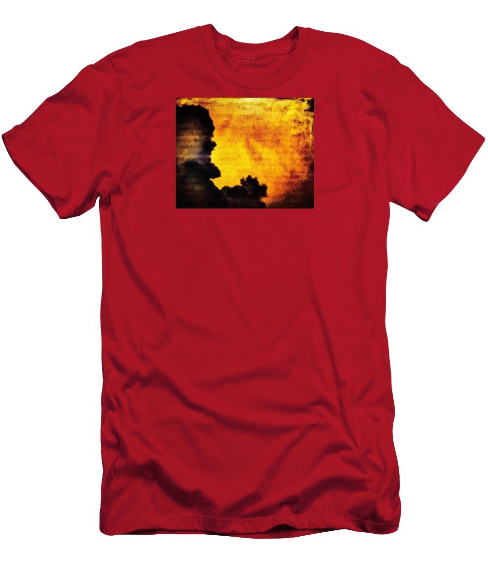 Clouds T-Shirt featuring the photograph Hot as Hades by Diane Lindon Coy