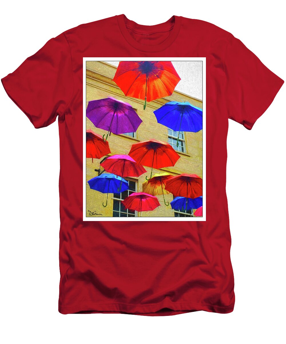 Bath T-Shirt featuring the photograph In Flight by Peggy Dietz