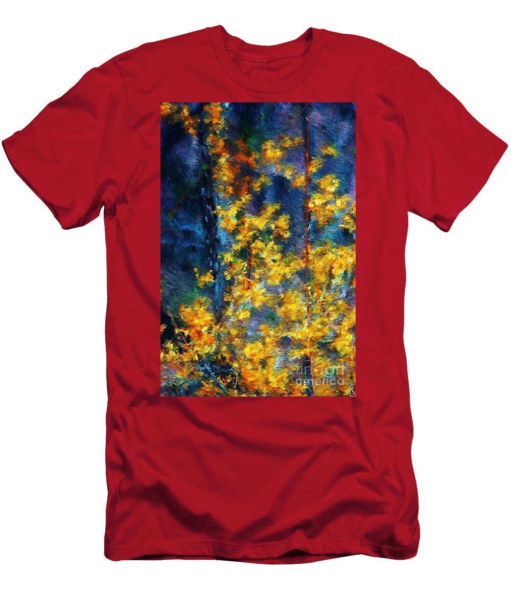 Nature T-Shirt featuring the photograph In the woods again by David Lane