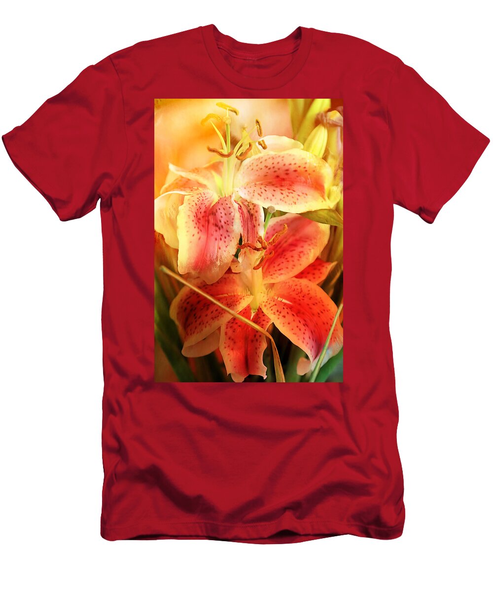 Lily T-Shirt featuring the photograph Isn't She Lovely by Theresa Campbell