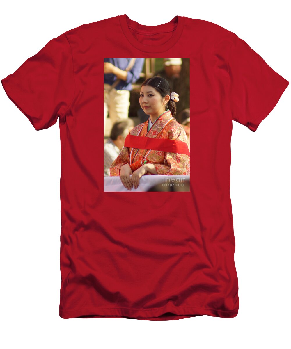 Jidai Matsuri T-Shirt featuring the photograph Jidai Matsuri XXII by Cassandra Buckley