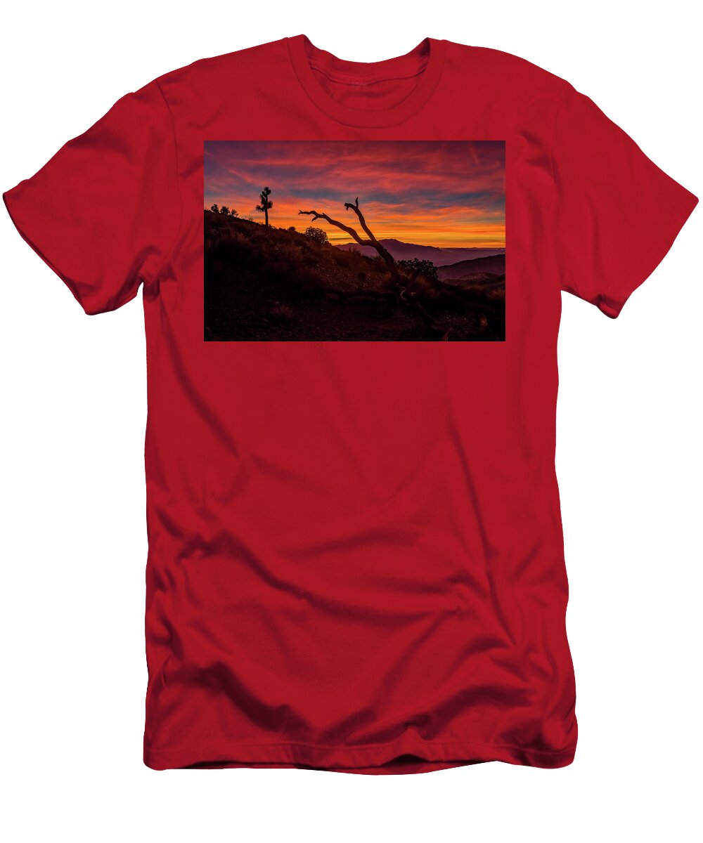 California T-Shirt featuring the photograph Keys View by Peter Tellone