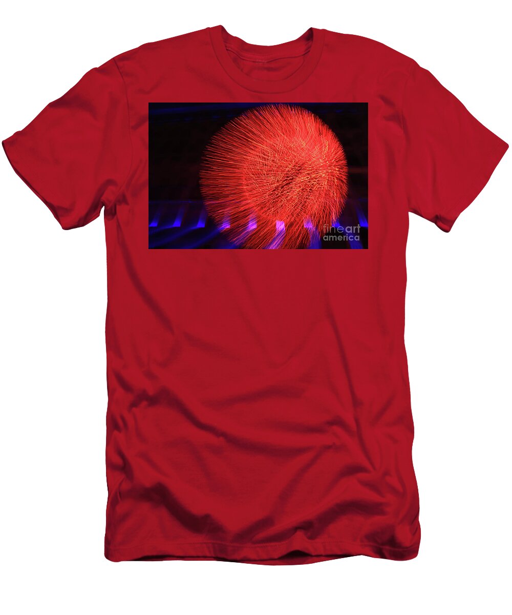 Abstract T-Shirt featuring the photograph LED lights by Iryna Liveoak