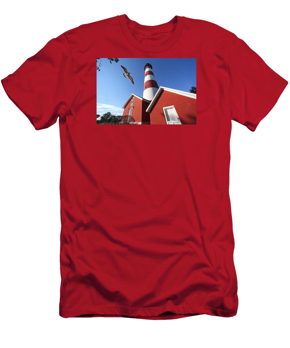 Light House T-Shirt featuring the photograph Light by Robert Och