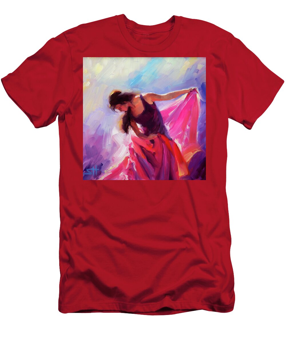 Woman T-Shirt featuring the painting Magenta by Steve Henderson