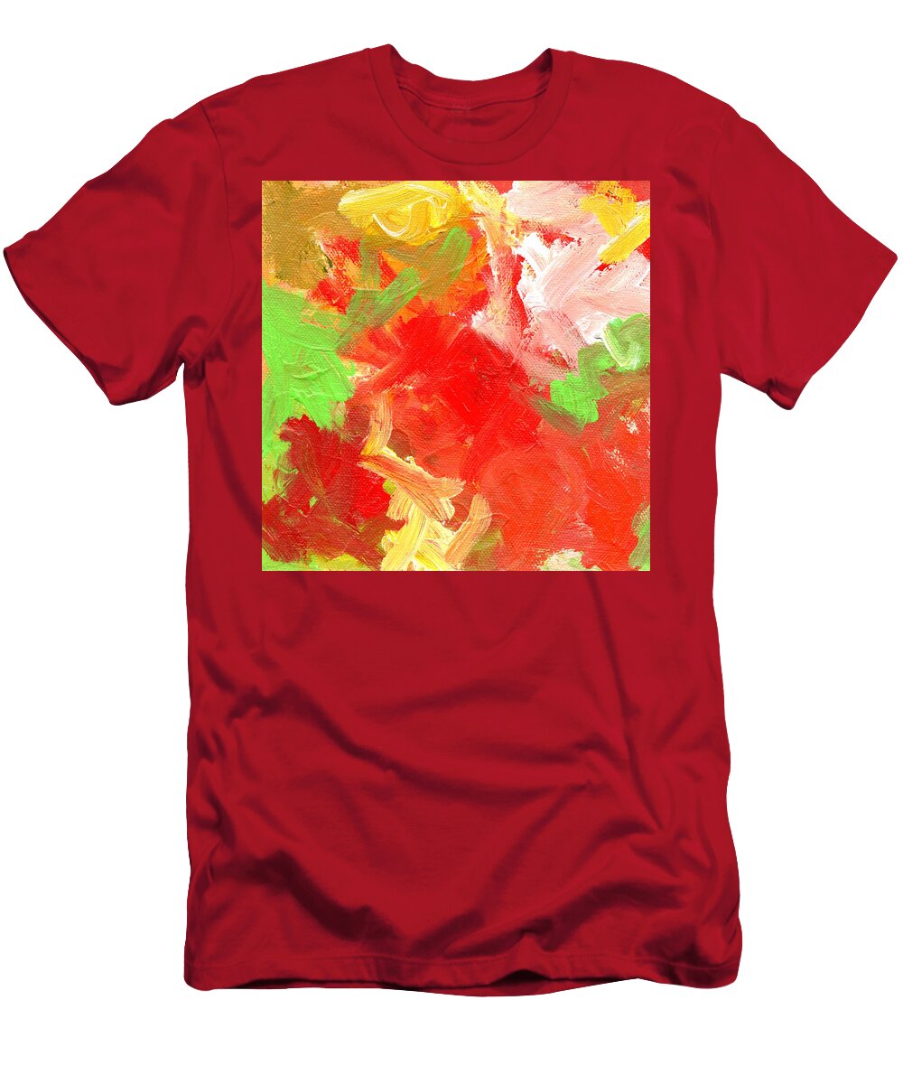 Acrylic T-Shirt featuring the painting Malibar 6 by Marcy Brennan