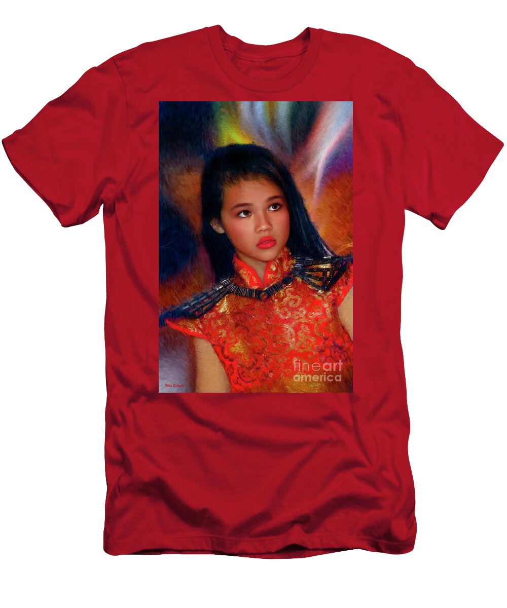 Michelle Ahl T-Shirt featuring the photograph Michelle Ahl by Blake Richards