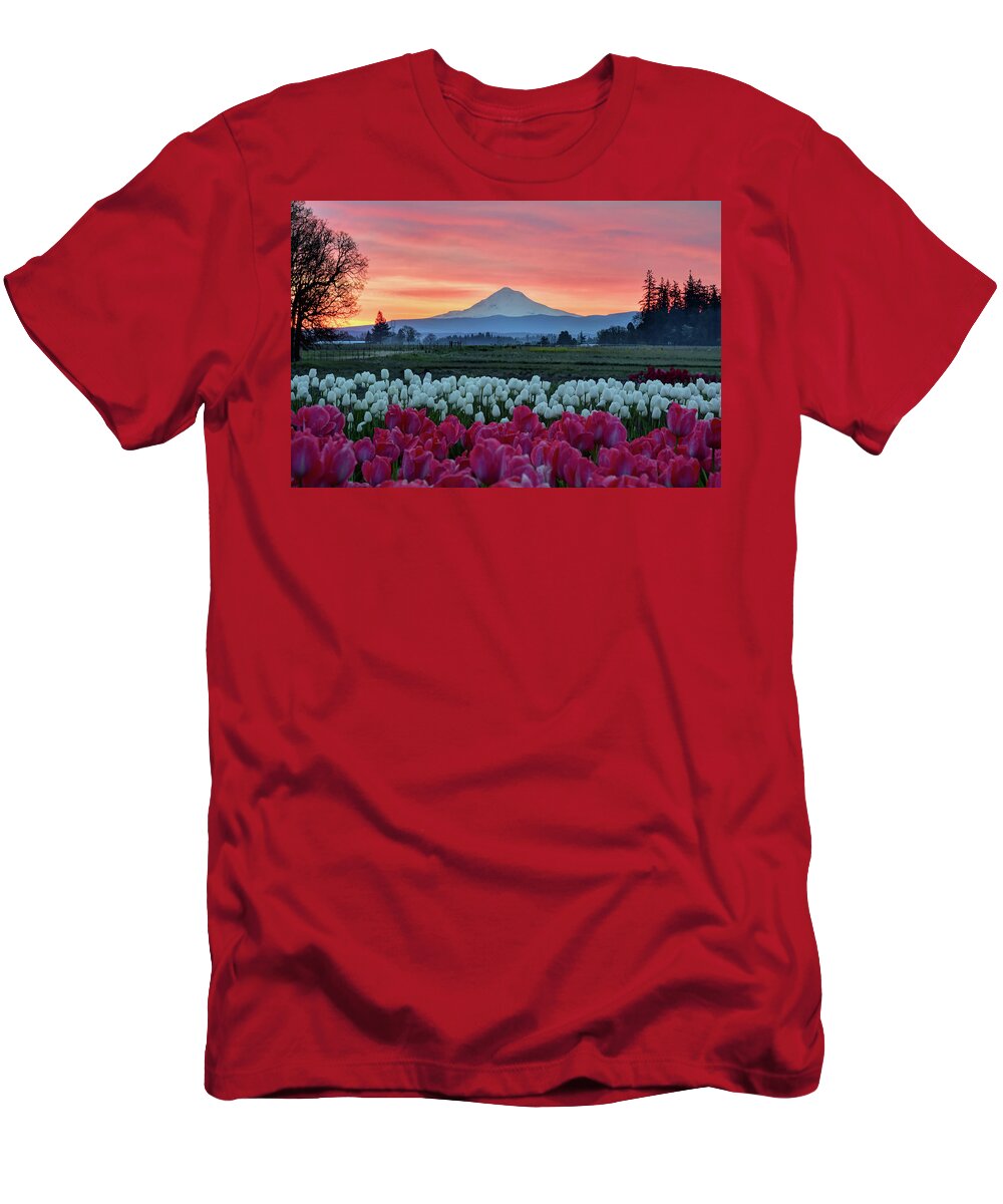 Mark Whitt T-Shirt featuring the photograph Mount Hood Sunrise by Mark Whitt
