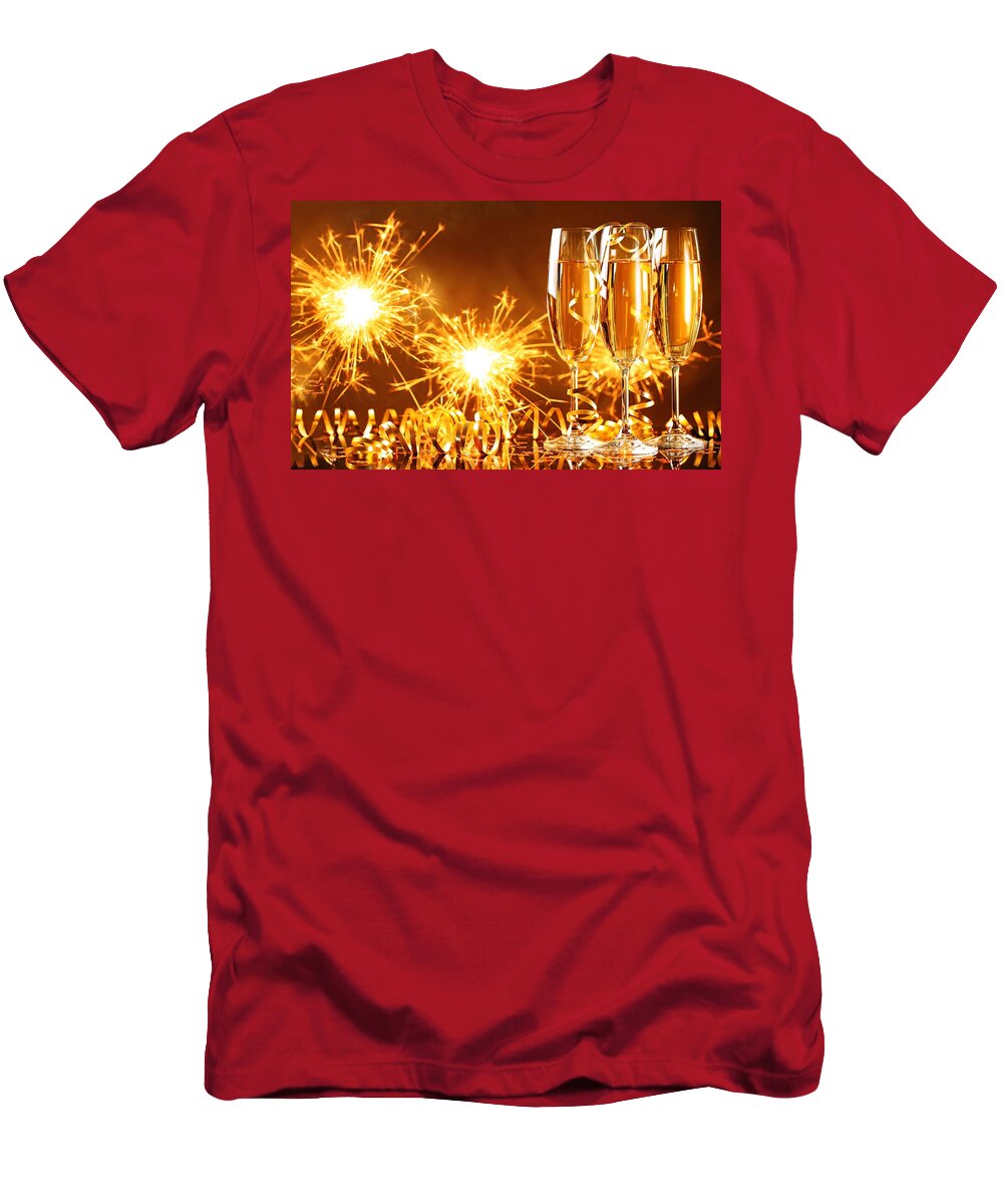 New Year T-Shirt featuring the photograph New Year by Mariel Mcmeeking