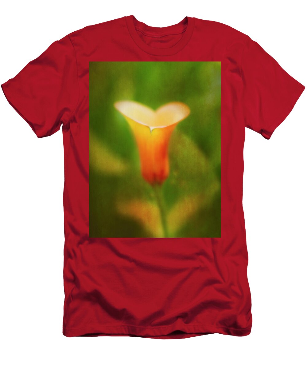 Calla Lily T-Shirt featuring the photograph Offering. by Usha Peddamatham