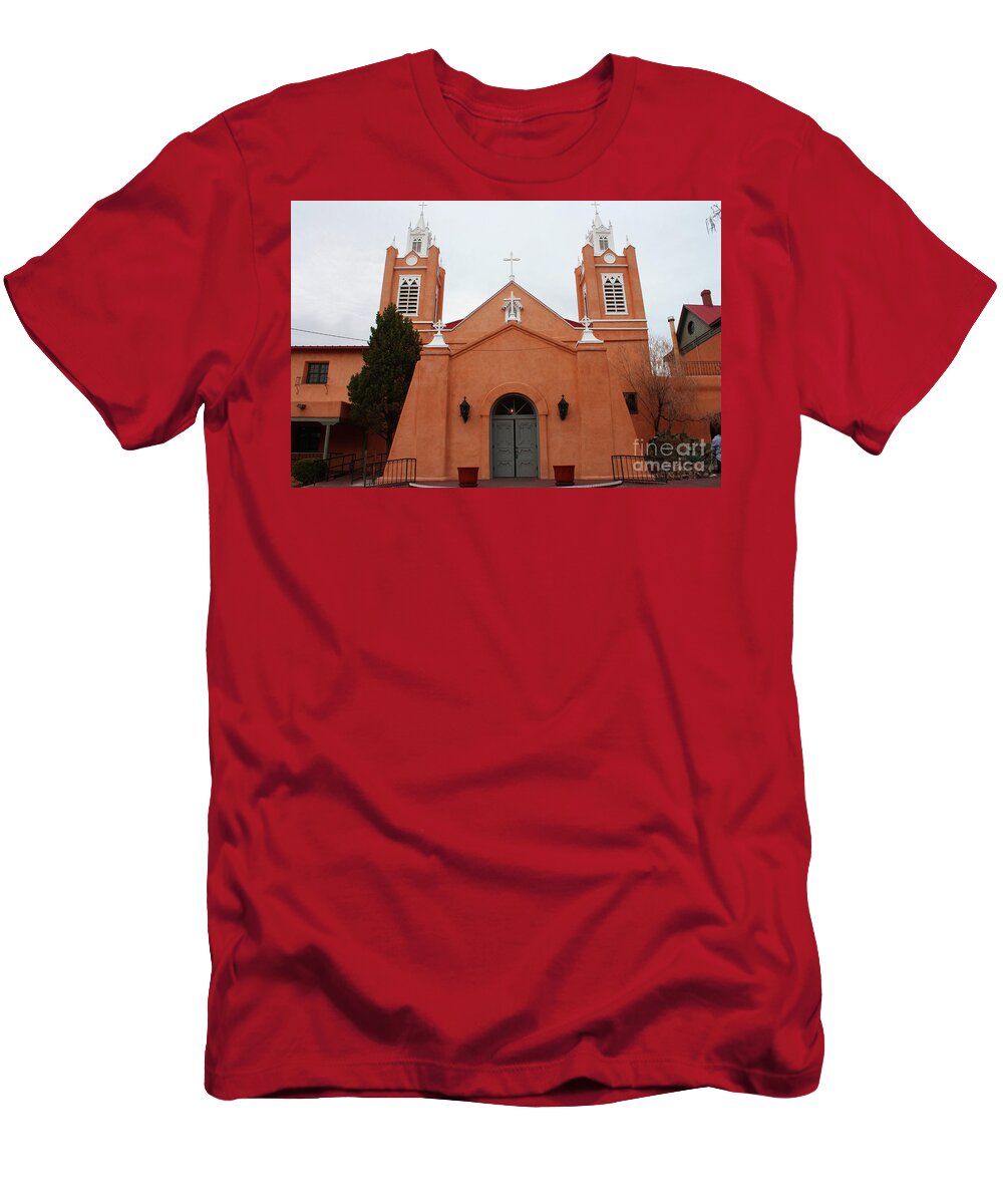 Church T-Shirt featuring the photograph Old Town Church by Tommy Anderson