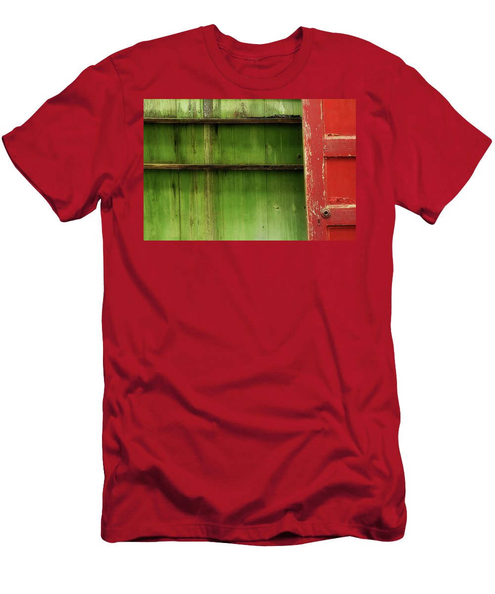 Doorway T-Shirt featuring the photograph Open Door by Mike Eingle