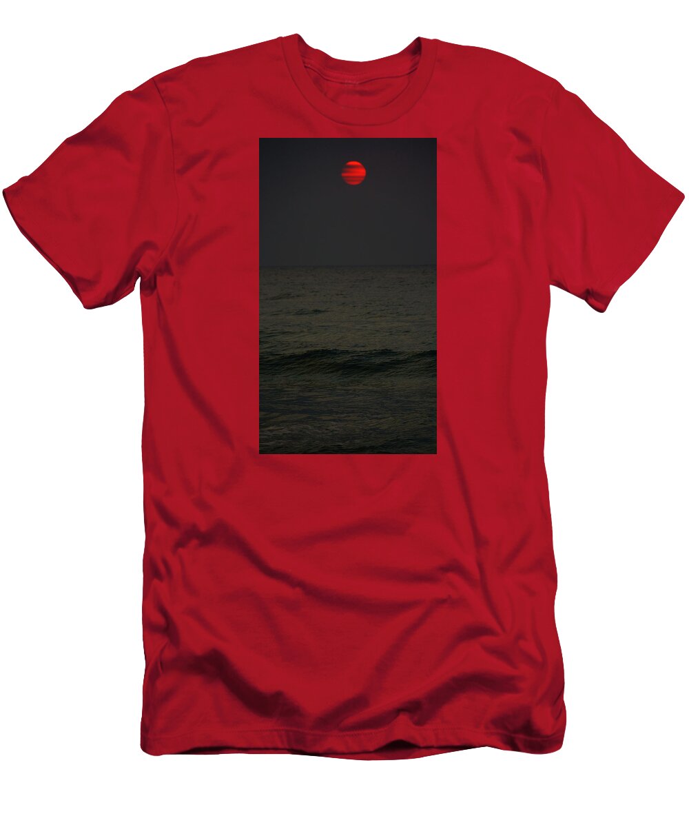 Sunrise T-Shirt featuring the photograph Orange Onyx Sunrise by Lawrence S Richardson Jr