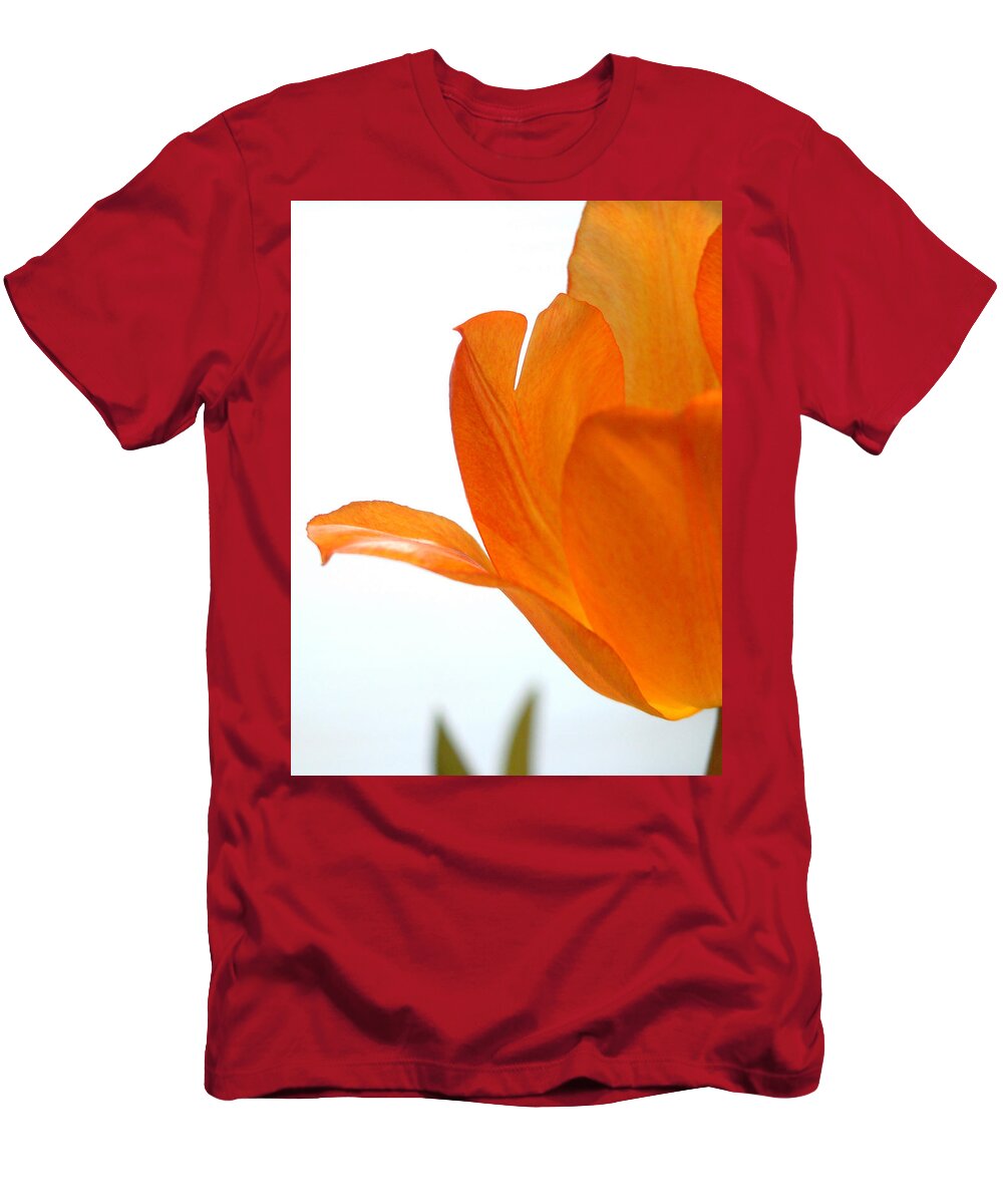 Flower T-Shirt featuring the photograph Orange Tongue by Thomas Pipia