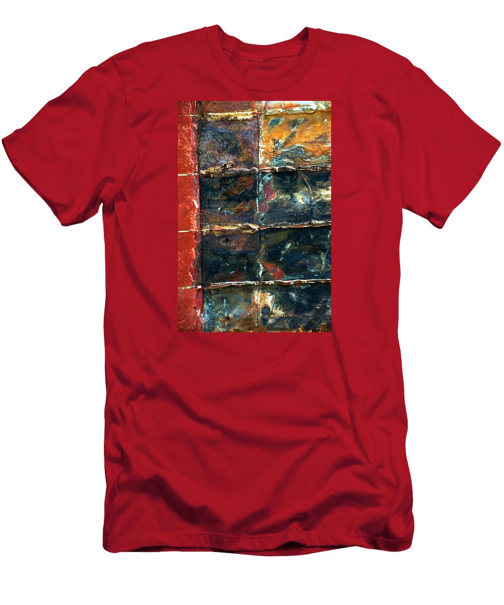 Newel Hunter T-Shirt featuring the photograph Patchworks 4 by Newel Hunter