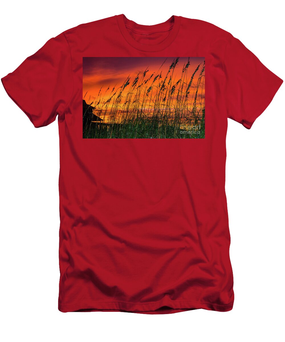 Topsail Island T-Shirt featuring the photograph Outer Banks OBX #1 by Buddy Morrison